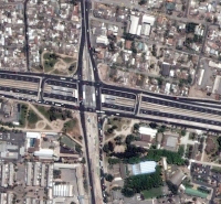 Av. Santa Rosa entre Av. Américo Vespucio y Eyzaguirre